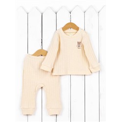 Комплект детский Baby Boom КД533/1-Р Ажурная рибана Экрю я734