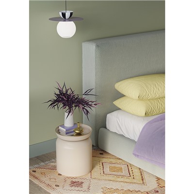 Столик журнальный Ingvild, Ø38 см, бежевый