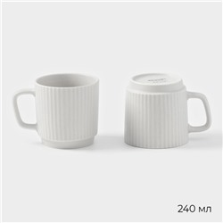 Набор посуды Magistro Jarwah Lausanne, 16 предметов, фарфор, белый