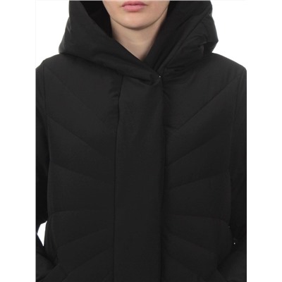 H265 BLACK Пальто зимнее облегченное женское (150 гр. холлофайбер)