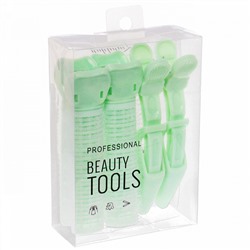 Бигуди пластмассовые с зажимом для прикорневого объема "Magic Beauty", 4шт, цвет микс