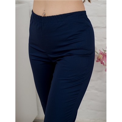 Брюки медицинские женские однотонные М-305-63 Элит-145 / Стрейч