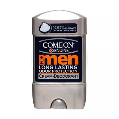 Come`on Крем-гель-антиперсперант для мужчин с пролонгированной  защитой от выделения пота и запаха 75мл