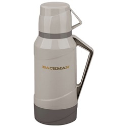 Термос BACKMAN BM-0904-02 обьем 1,8л стекло 2 чашки в комплекте (12) оптом