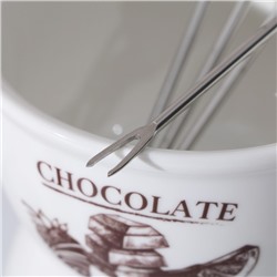 Фондюшница керамическая Chocolate, 350 мл