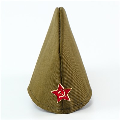 Пилотка на 9 мая «День победы», р. 54–56, 1 нашивка, 3 значка в комплекте