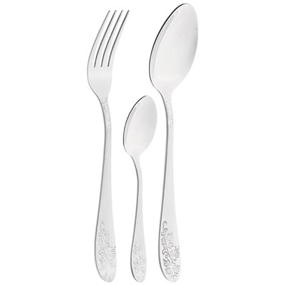 НАБОР СТОЛОВЫХ ПРИБОРОВ AGNESS НА 6 ПЕРСОН 18 ПР.В ДЕРЕВЯННОМ КЕЙСЕ