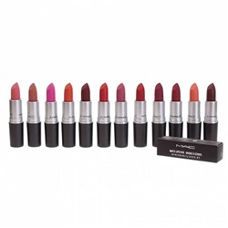 Помада М.А.К Matte Lipstick Rouge A Levres ( упаковка 12 шт )