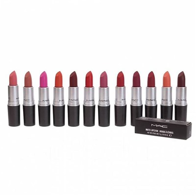 Помада М.А.К Matte Lipstick Rouge A Levres ( упаковка 12 шт )
