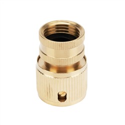 Соединитель латунный, быстросъемный, внутренняя резьба 1/2 Palisad