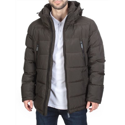 4707 KHAKI Куртка мужская зимняя ROMADA (200 гр. холлофайбер)