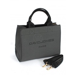 Сумка женская искусственная кожа DJ-CM 7413-BLACK,  1отд,  плечевой ремень,  черный 263813