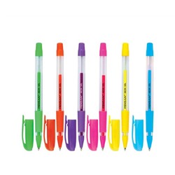 Ручка гелевая PenSan "Neon Gel", ассорти, неоновые чернила, 1мм