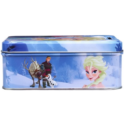 Копилка 14×10×5.8 см, металл, Холодное сердце