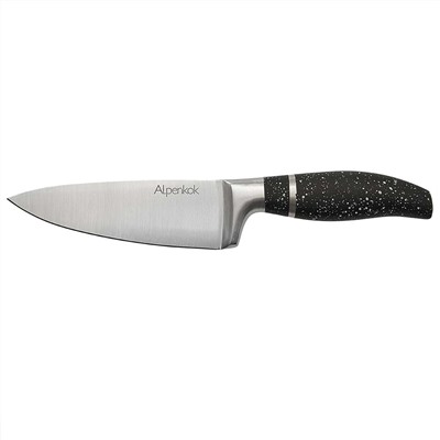 Нож 6" (15 см) поварской из нержавеющей стали AK-2130/M "Master" черный гранит