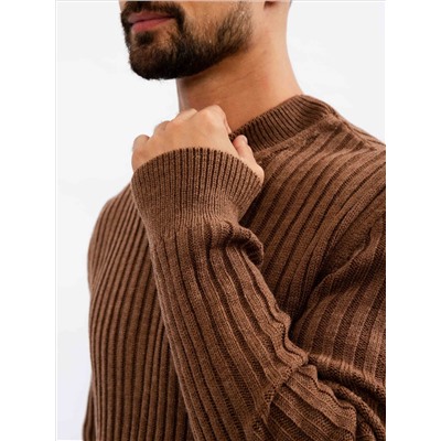 Джемпер Лапша soft из верблюжьей шерсти мужской