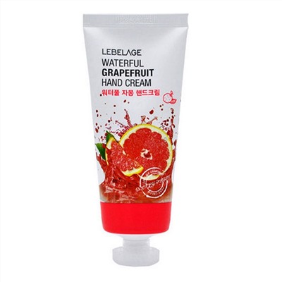 Lebelage Уценка Крем для рук с экстрактом грейпфрута / Waterful Grapefruit Hand Cream, 100 мл