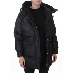 EB2819 BLACK Куртка зимняя женская (200 гр. холлофайбер)