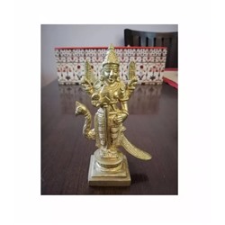 Статуэтка Муруган Свами Картикея из Латуни, Murugan Swami Kartikeya Brass Idol, произв. Kalyan Puja
