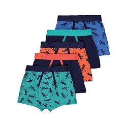 Dinosaur Print Trunks 5 Pack
