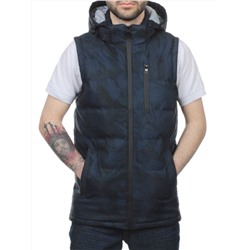 2121 DK. BLUE Жилет мужской (100 гр. синтепон)
