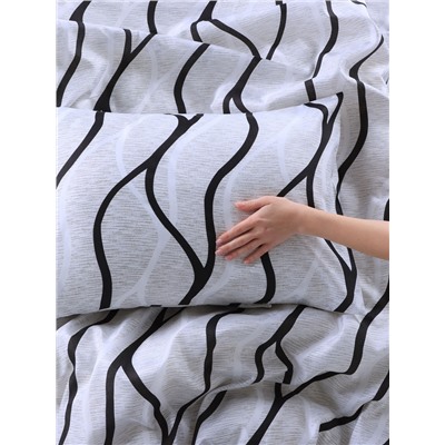 Постельное бельё 1,5сп Экономь и Я 150*225см, 150*225см, 50*70см-1шт, 60г/м2, микрофибра