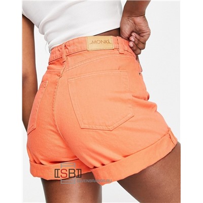 Monki, 252282, Шорты джинсовые