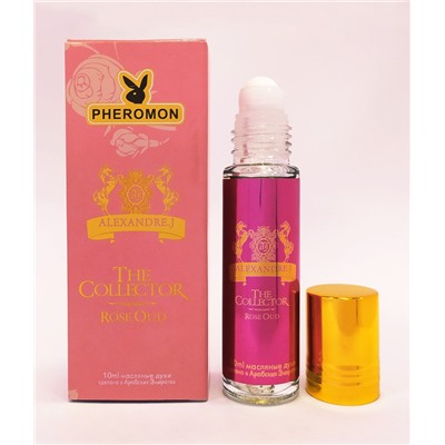 Alexandre J Rose Oud For Wonen pheromon oil roll 10 ml