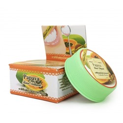 Тайская Травяная Зубная Отбеливающая Паста Rochjana  Папайя, 30 гр