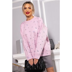 Свитер оверсайз Анита (сиреневый) Б14760-1М