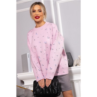 Свитер оверсайз Анита (сиреневый) Б14760-1М