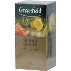 Greenfield. Quince Ginger карт.пачка, 25 пак. (Уцененная)