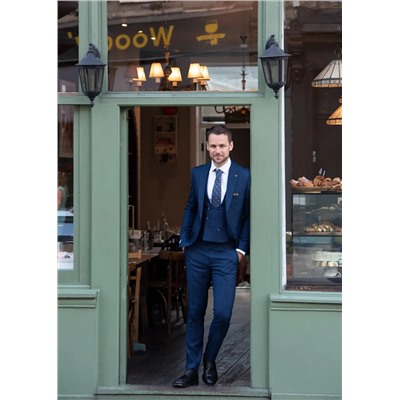 Broken Stitch Honister Slim Fit Suit Waistcoat
