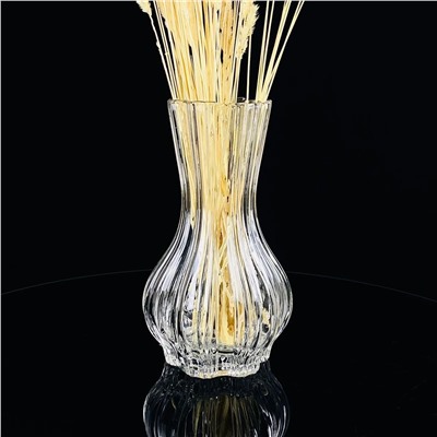 200-079 Декоративная ваза для цветов 20,5см в под.уп.(х12)Стекло