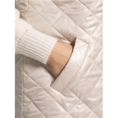 Жилет утепленный Дориана (бежевый) Б15322-18М