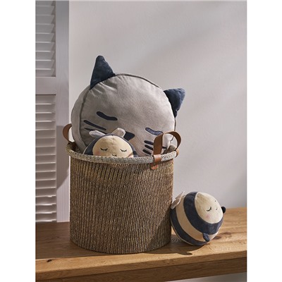 Корзина для хранения Sustainable collection, Ø32х28 см, бежевая