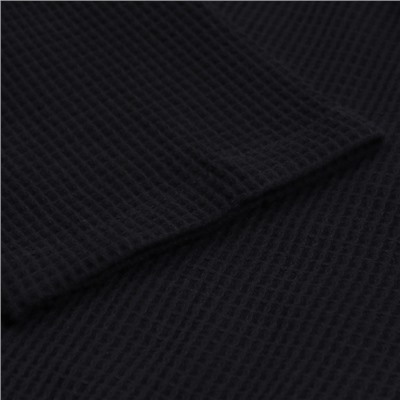 Халат вафельный мужской SL HOME: Basic "Дарк Маре", размер M, 100% хлопок, 300 г/м2