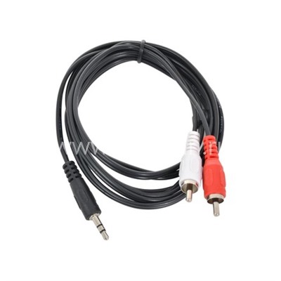 Кабель соединительный Perfeo 3.5 Jack (M) - 2xRCA (M) стерео/аудио 2 м
