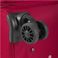 Чемодан (комплект из 3-х) , ткань,  50130 Бордовый