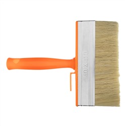 Кисть-ракля, 50х150 мм, натуральная щетина, пластмассовый корпус, пластмассовая ручка Sparta