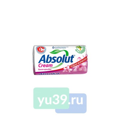 Мыло туалетное Absolut Cream Дикая орхидея, 90 гр.