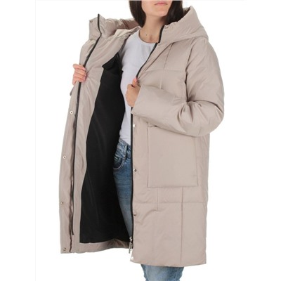 22342 BEIGE Куртка зимняя женская (150 гр. холлофайбера)