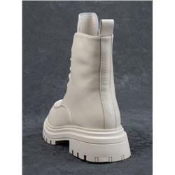 04-M3-886 BEIGE Ботинки зимние женские (натуральная кожа, натуральный мех)
