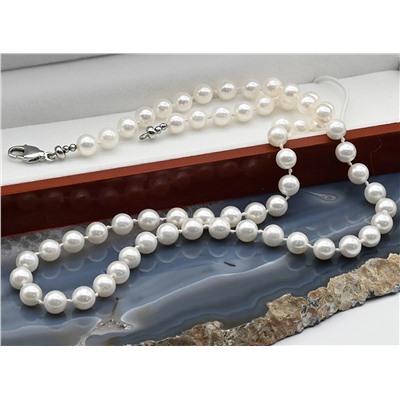 Жемчужное ожерелье АКОЙЯ 7мм
