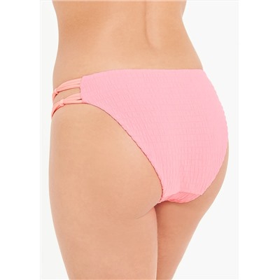 Shirred Multi Strap Bikini Bottoms