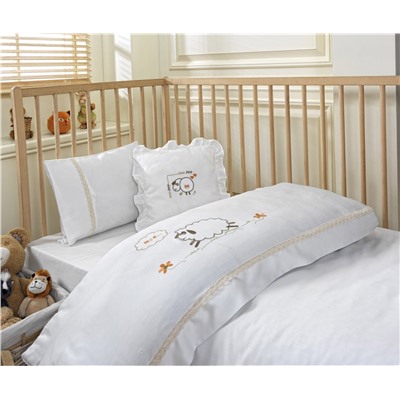Бамбуковое постельное белье для новорожденных Little Sheep Nevresim - EcoCotton