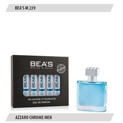 Парфюмерный набор BEAS Azzaro Chrome Men 5*5 ml M239, Парфюмерный набор Beas M239 создан по мотивам аромата Azzaro Chrome