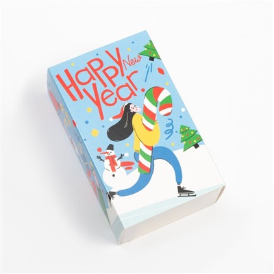 Носки женские новогодние KAFTAN New year размер 36-40 (23-25 см), набор 2 пары