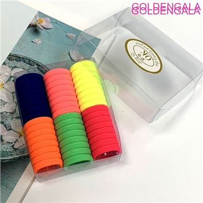 Набор резинок для волос 48 шт диаметр 2 см тип 1