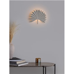 Светильник настенный Palm Leaf, 30х24 см, белый
